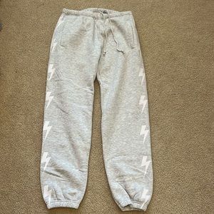 starfit lightning bolt sweatpants